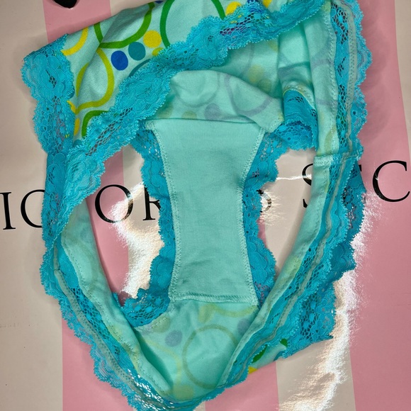 VTG VS PINK XS Bikini with LACE PANTIES 2004 COLLECTOR ITEMS RARE - Picture 4 of 6